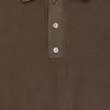 Fine-Knit Polo Shirt