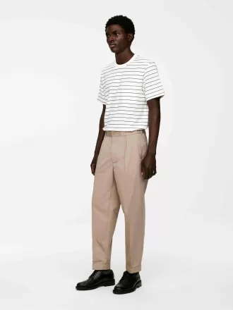 Fold-Up Cotton Trousers