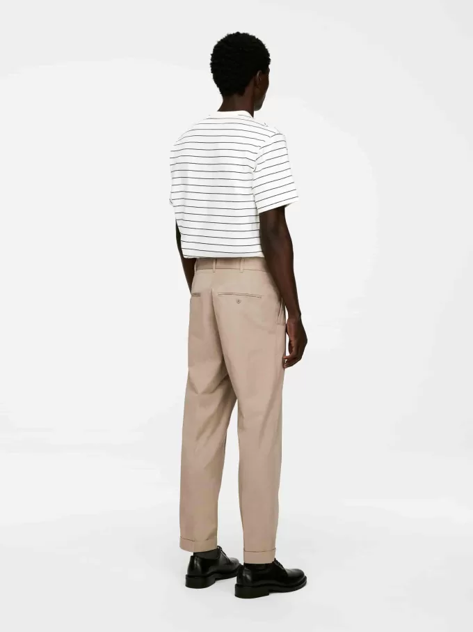 Fold-Up Cotton Trousers