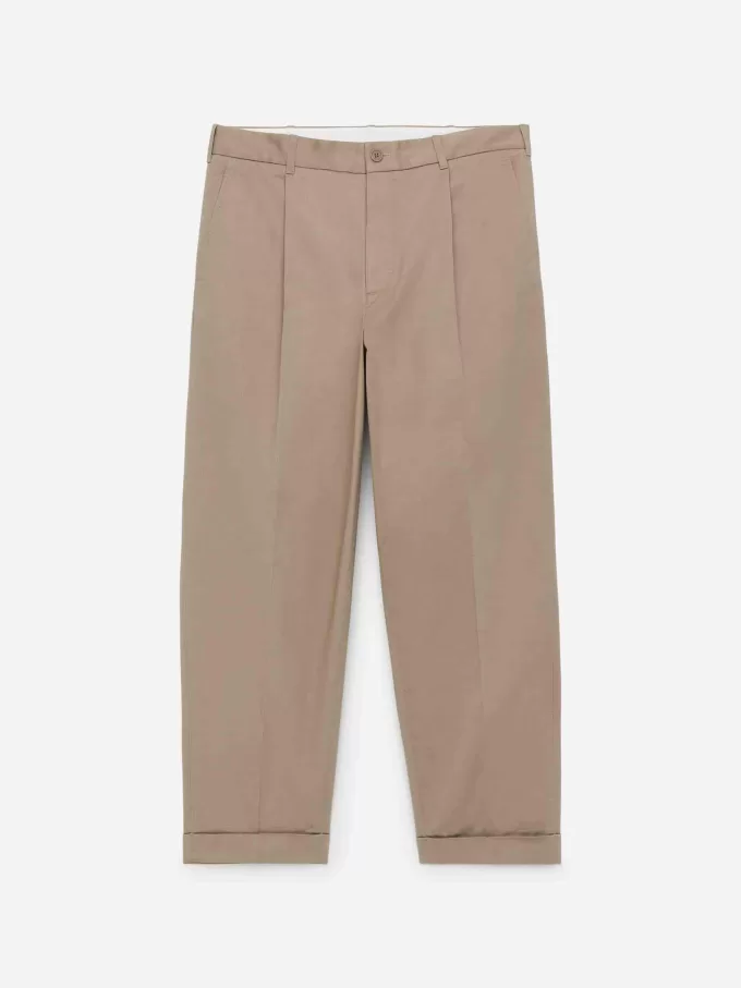Fold-Up Cotton Trousers