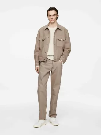 Garment-Dyed Denim Jacket
