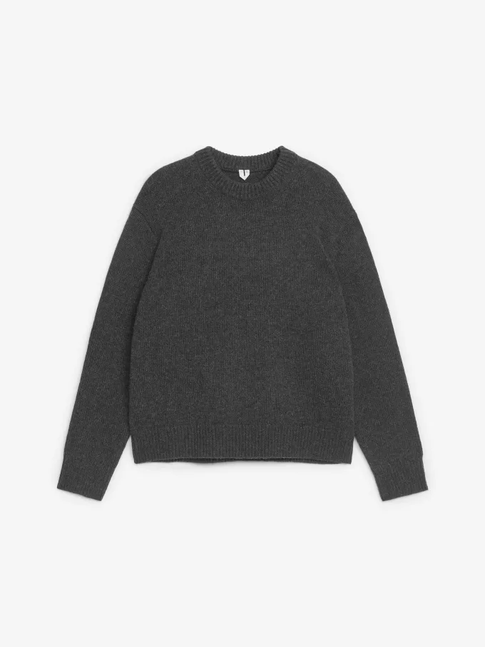 Heavy Knit Wool Blend Jumper