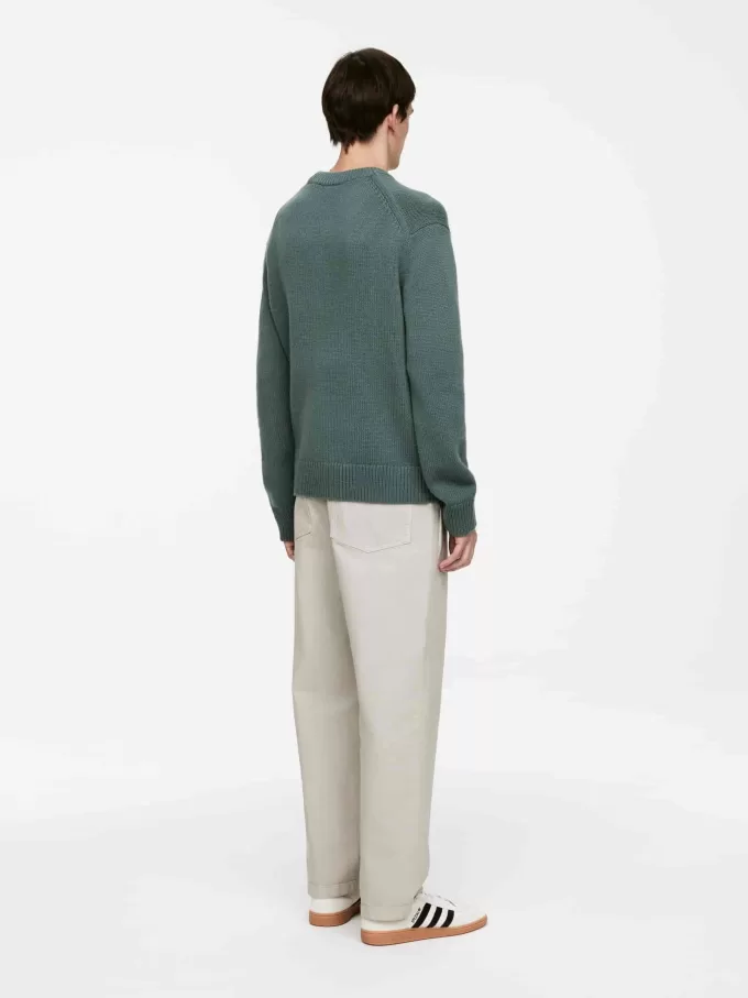 Heavy Knit Wool Blend Jumper