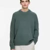 Heavy Knit Wool Blend Jumper