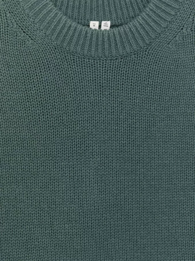 Heavy Knit Wool Blend Jumper