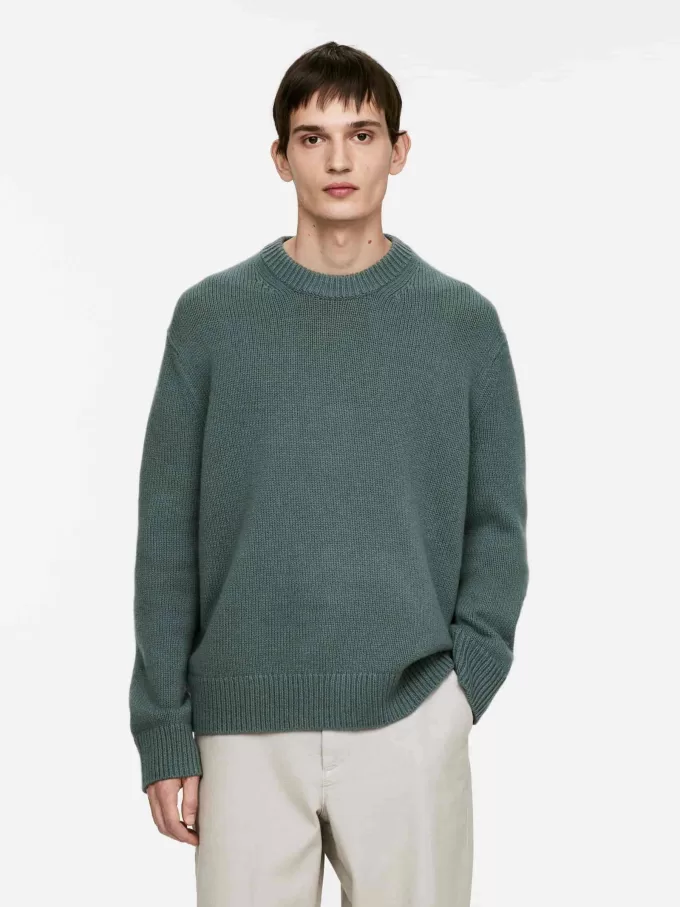 Heavy Knit Wool Blend Jumper