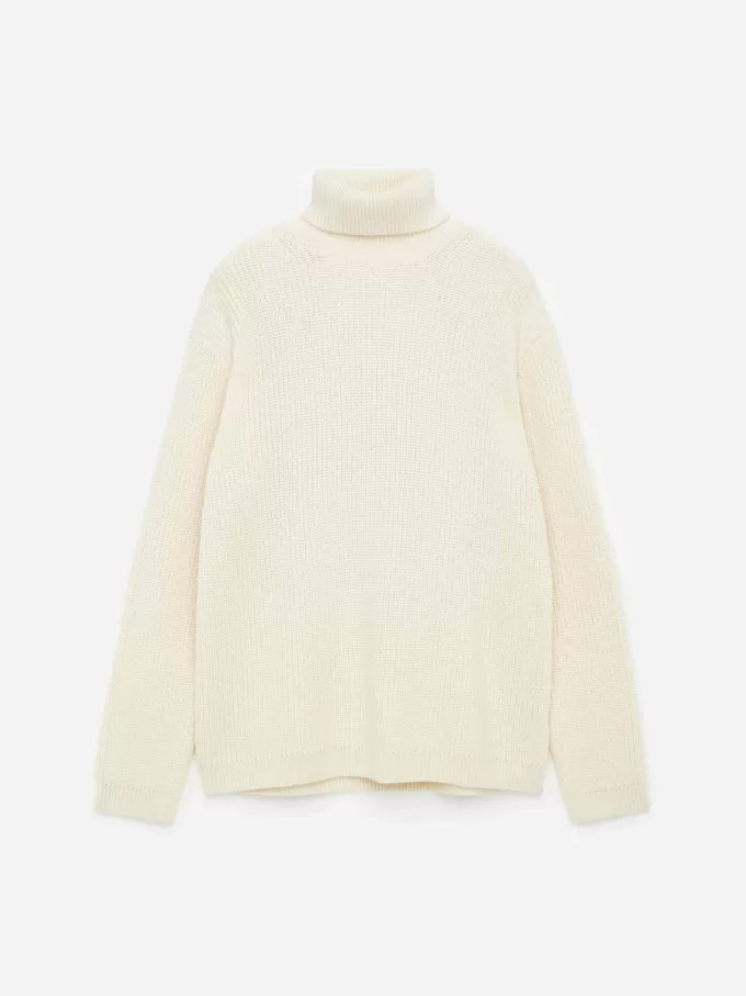 Heavy Wool Roll-Neck Jumper Heavy Wool Roll-Neck Jumper