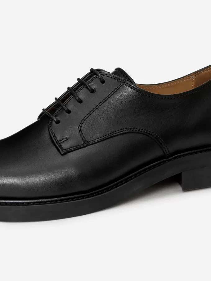 Leather Derby Shoes