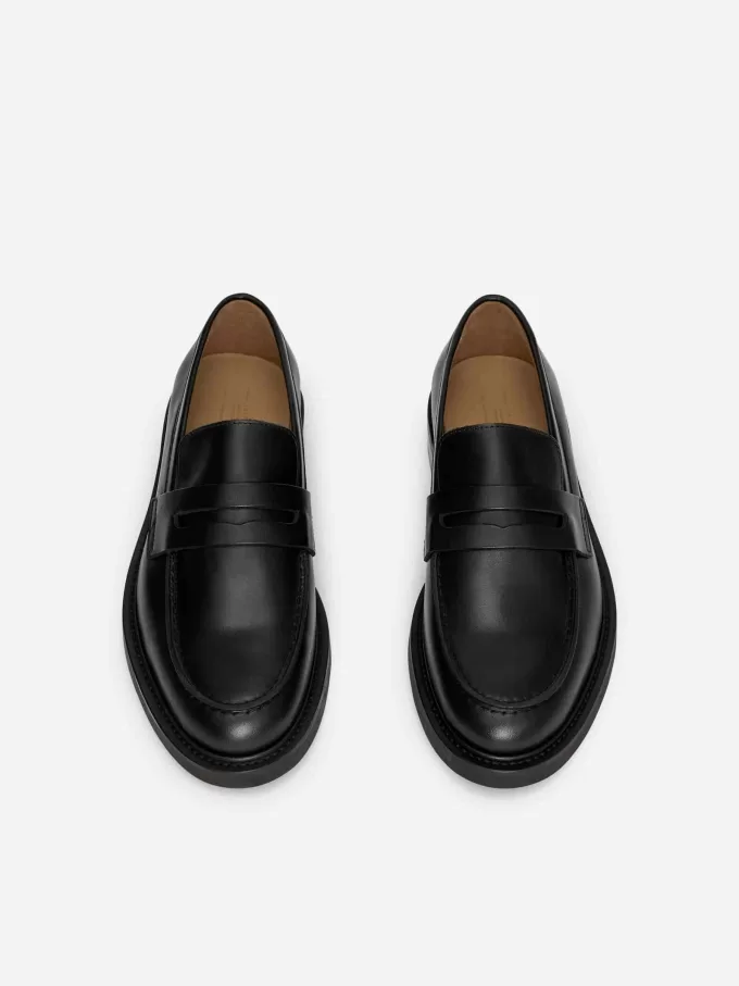 Leather Penny Loafers