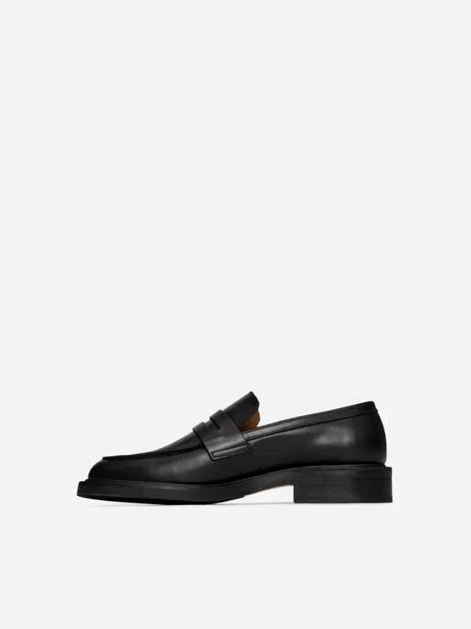 Leather Penny Loafers