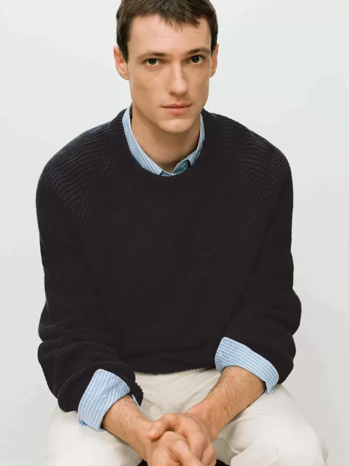 OCEAN Loose Straight Jeans