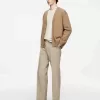 Linen-Cotton Trousers