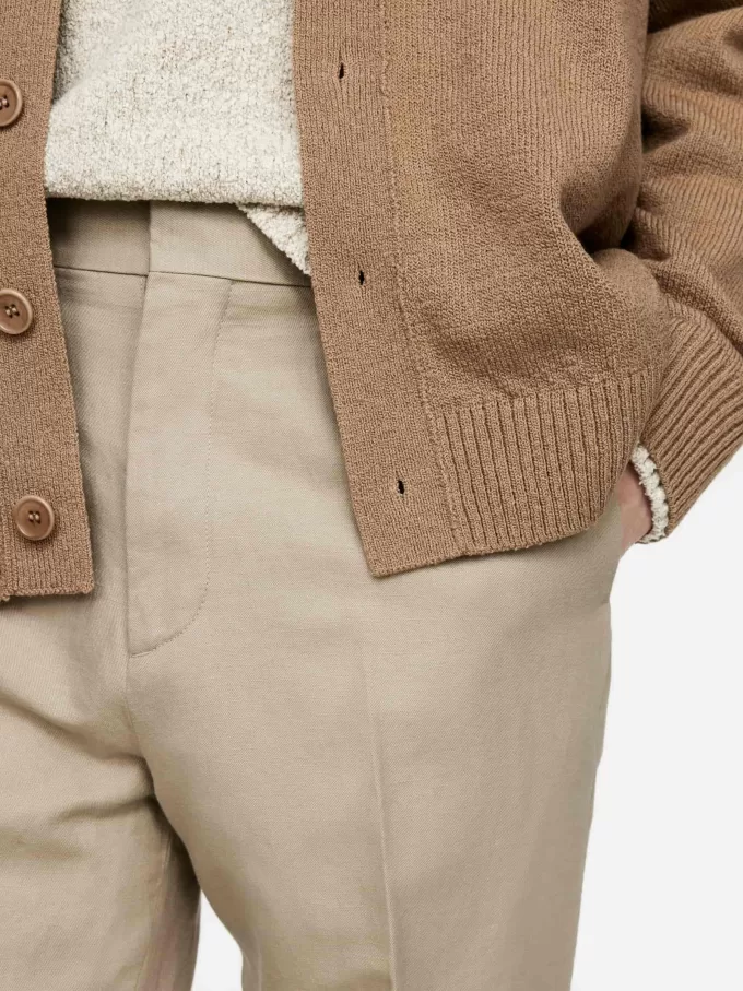 Linen-Cotton Trousers