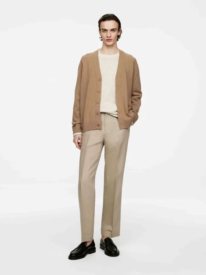 Linen-Cotton Trousers