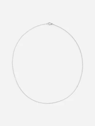 Medium Sterling Silver Chain Necklace