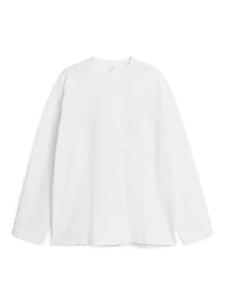 Mercerised Long-Sleeve T-Shirt