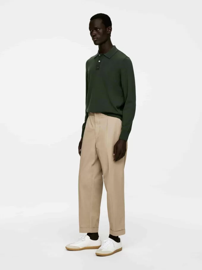 Merino Polo Jumper