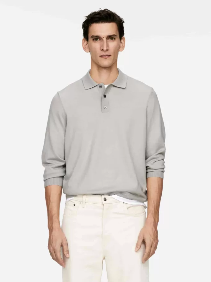 Merino Polo Jumper