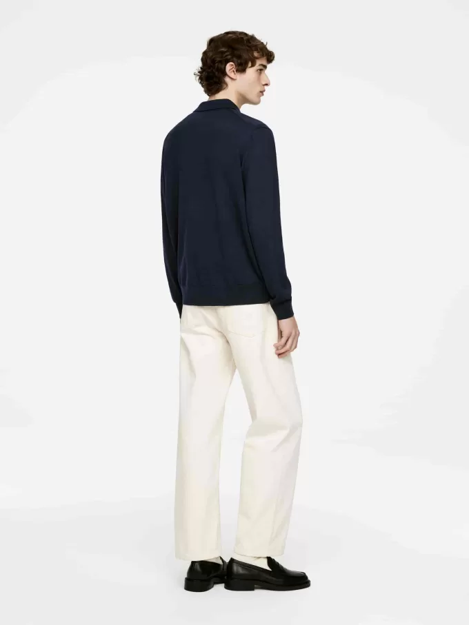 Merino Polo Jumper