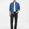 OCEAN Loose Straight Jeans