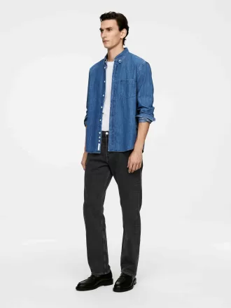 OCEAN Loose Straight Jeans