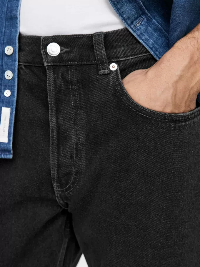 OCEAN Loose Straight Jeans