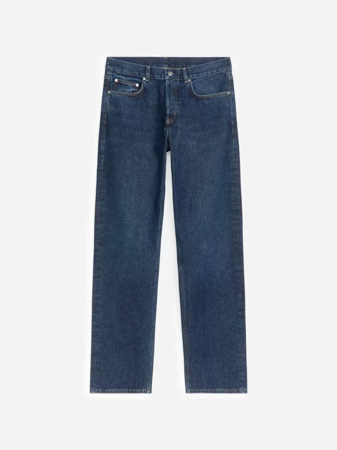 OCEAN Loose Straight Jeans