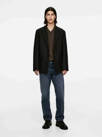OCEAN Loose Straight Jeans