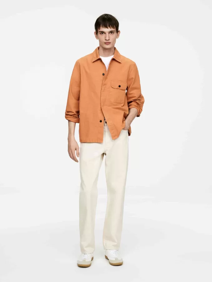 OCEAN Loose Straight Jeans