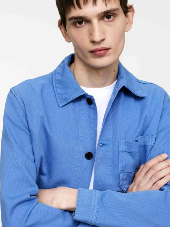 Overdyed Twill Overshirt