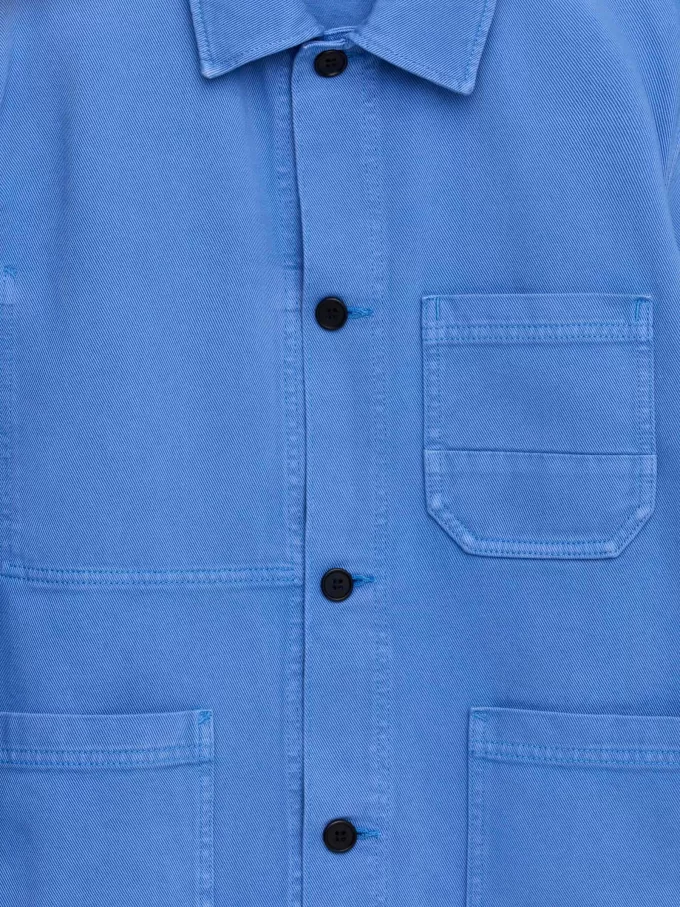 Overdyed Twill Overshirt