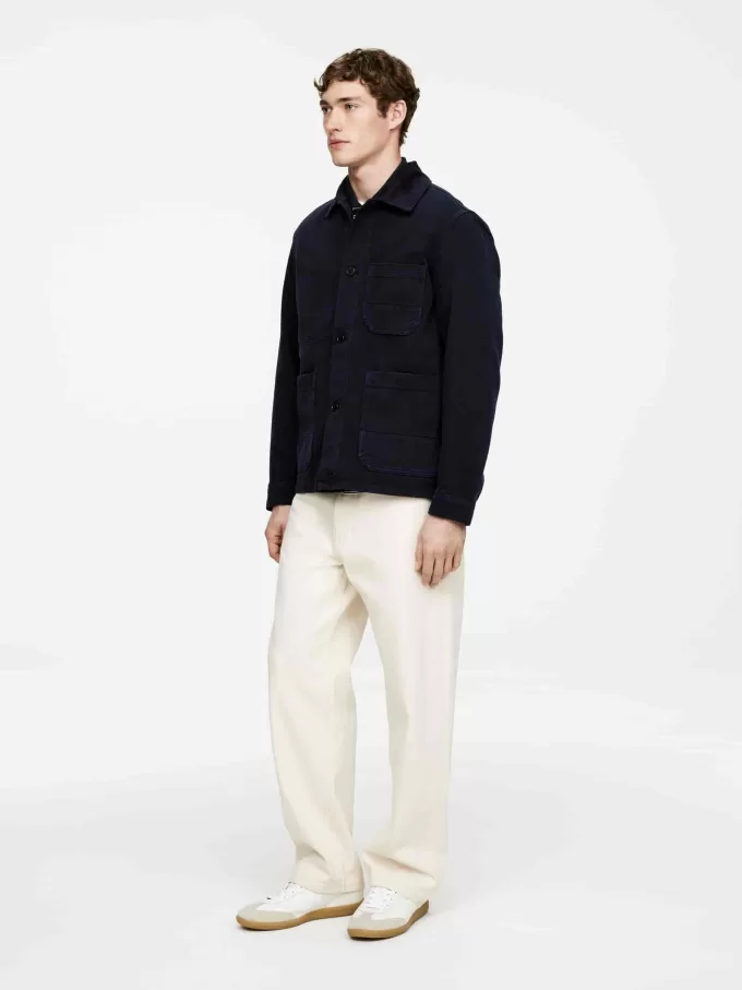 Overdyed Twill Overshirt