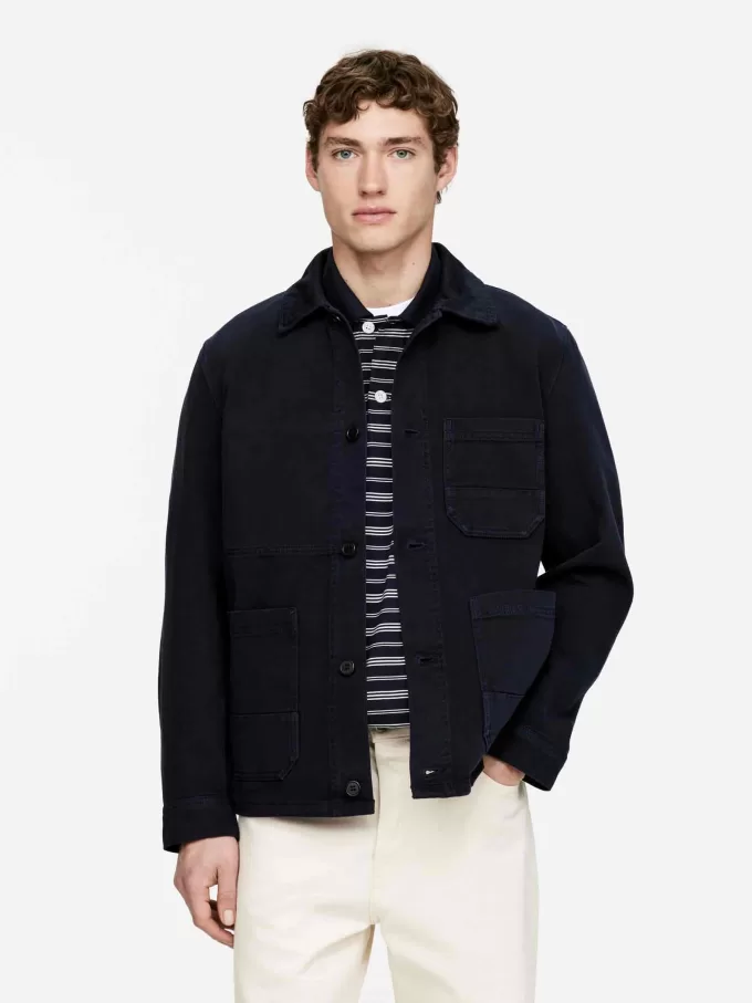 Overdyed Twill Overshirt