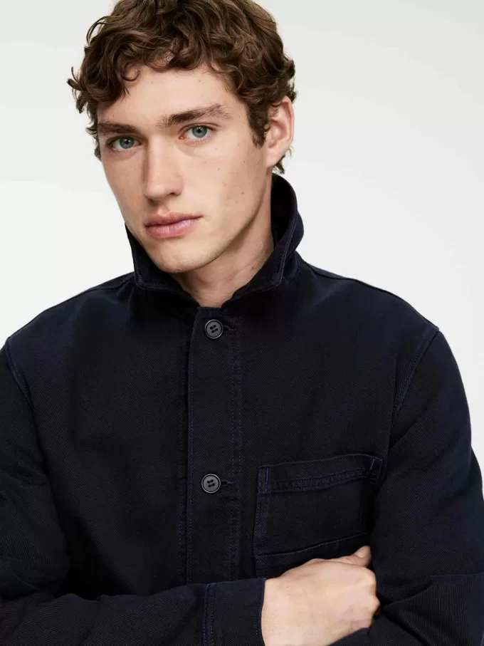 Overdyed Twill Overshirt