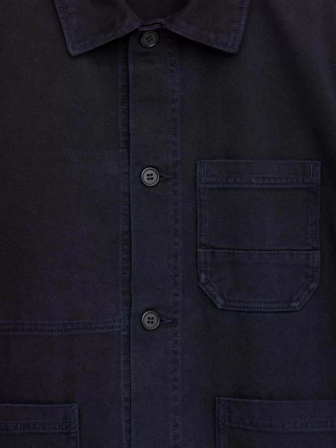 Overdyed Twill Overshirt