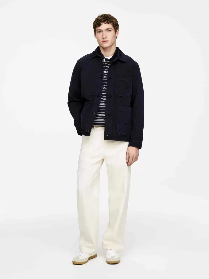Overdyed Twill Overshirt