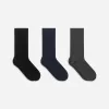 Plain Socks Set of 3