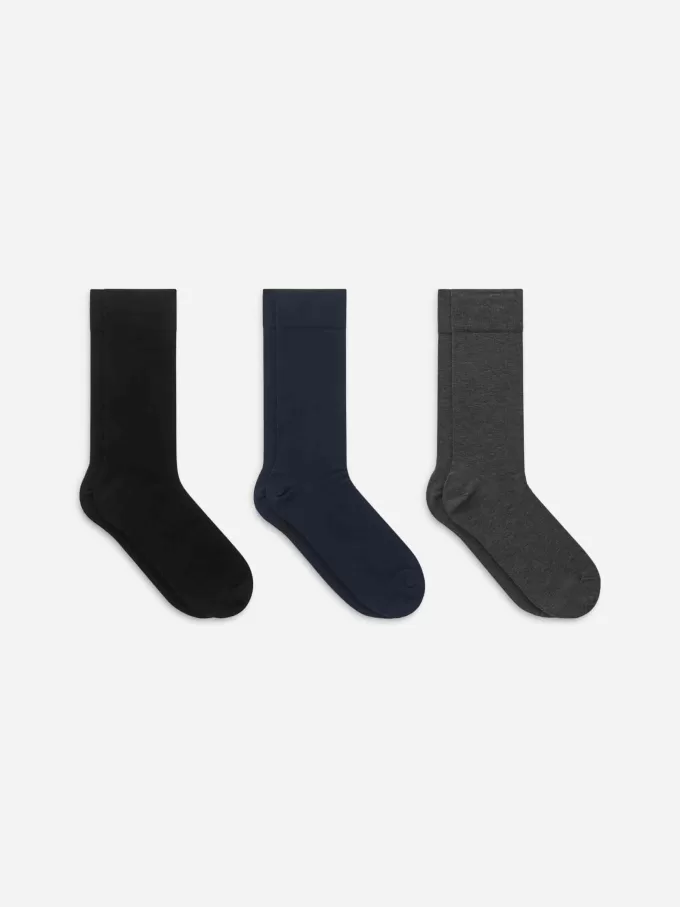Plain Socks Set of 3