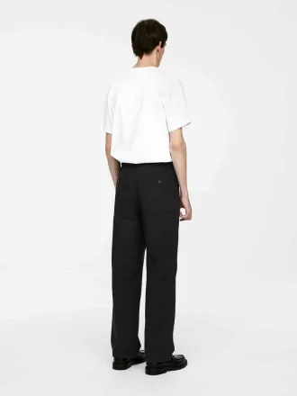 Relaxed Canvas Trousers