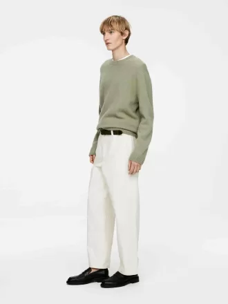 Relaxed Canvas Trousers