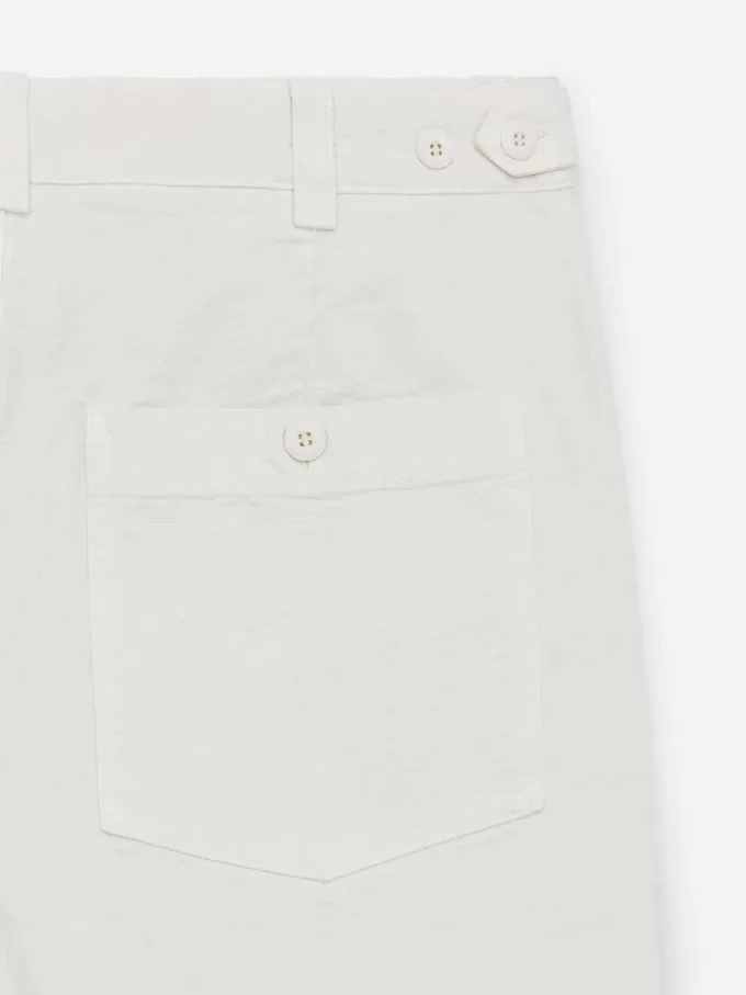 Relaxed Canvas Trousers