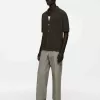 Relaxed Cotton Blend Chinos