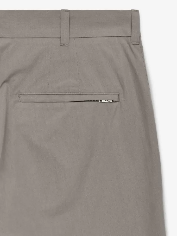 Relaxed Cotton Blend Chinos