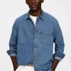Relaxed Denim Shirt Relaxed Denim Shirt