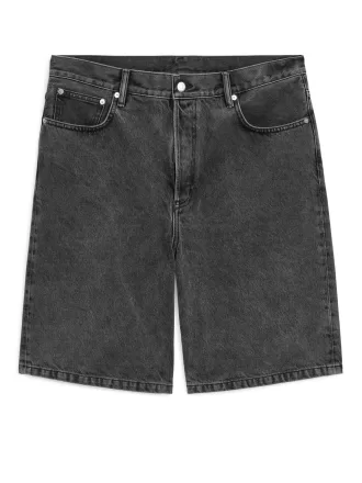 Relaxed Denim Shorts