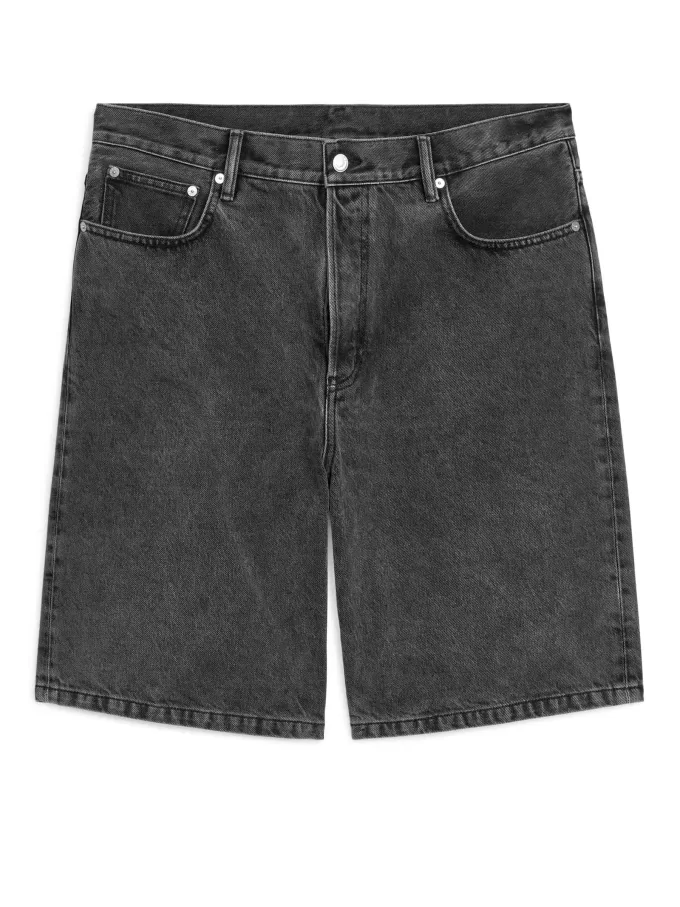 Relaxed Denim Shorts
