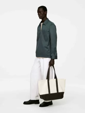 Relaxed Pop-Over Shirt