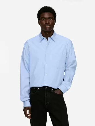 Relaxed Poplin Shirt