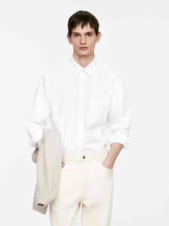 Relaxed Poplin Shirt