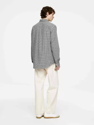 Relaxed Seersucker Shirt